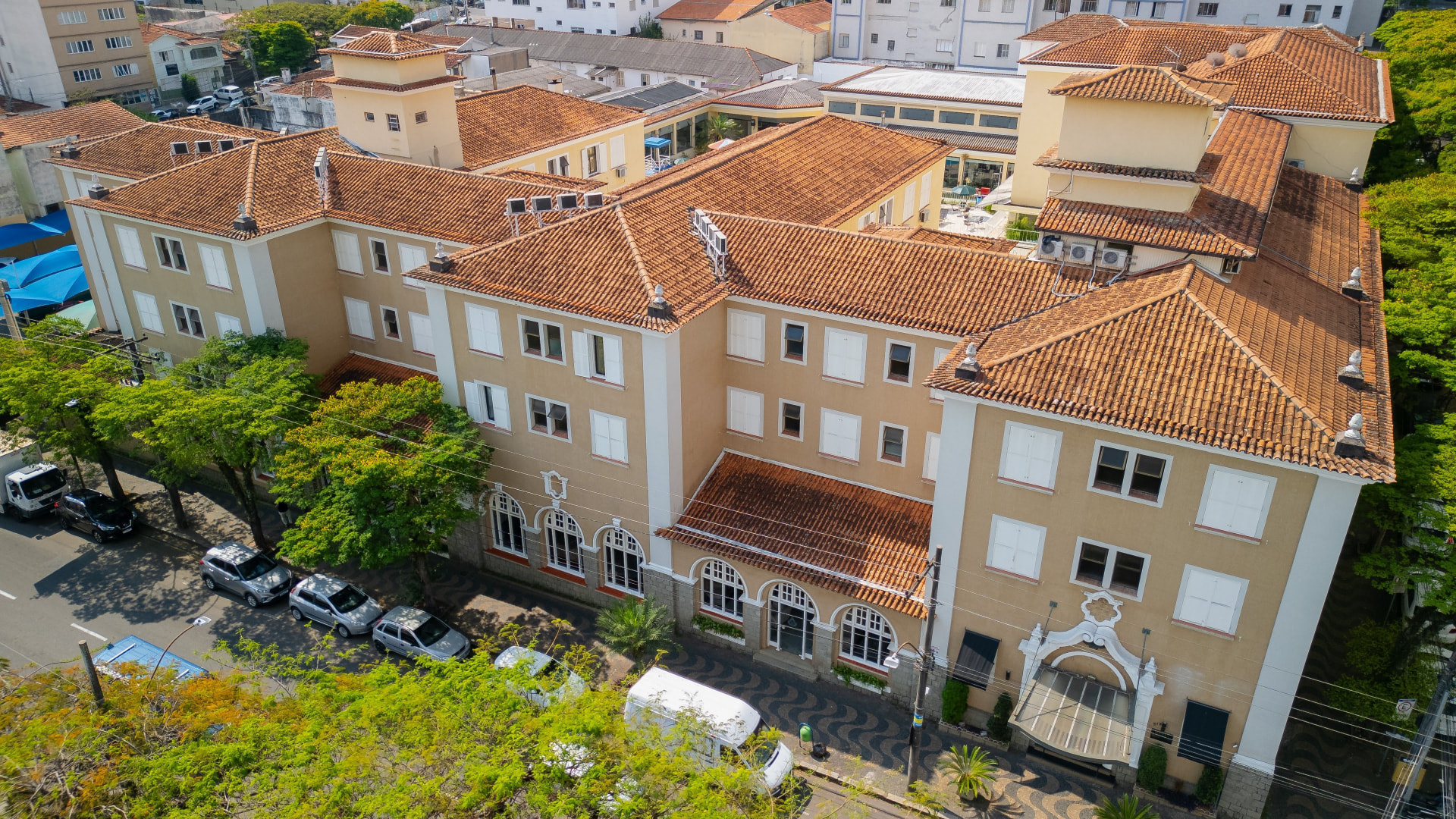Fachada do Hotel Minas Gerais